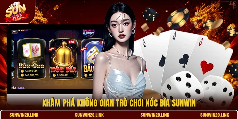 Khám phá không gian trò chơi xóc đĩa SUNWIN