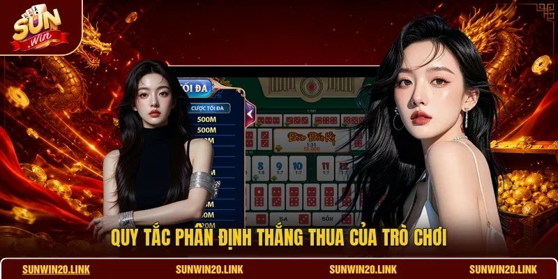 Quy tắc phân định thắng thua của trò chơi