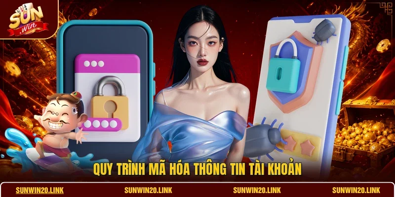 Quy trình mã hóa thông tin tài khoản